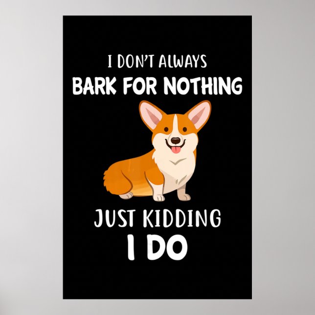 Poster Corgi (Devant)