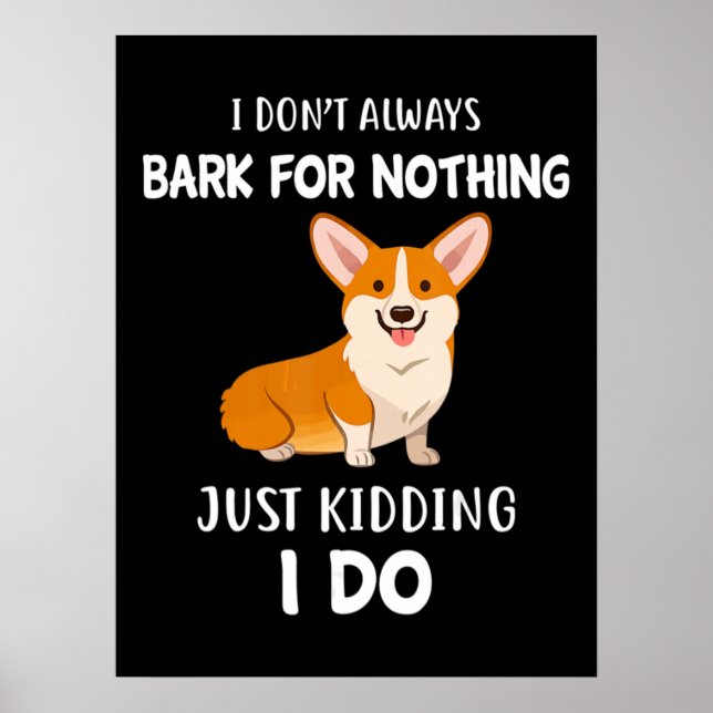 Poster Corgi (Devant)