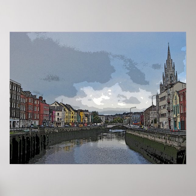 Poster Cork, Irlande (Devant)