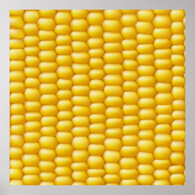 Poster Corn Cob Arrière - plan (Devant)