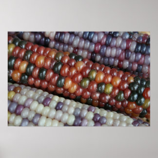 Poster Corne de verre coloré sur le Cob.