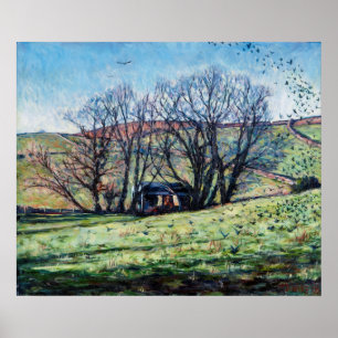 Poster Corneilles se levant 2009