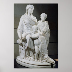 Poster Cornelia, mère des deux frères Gracchi
