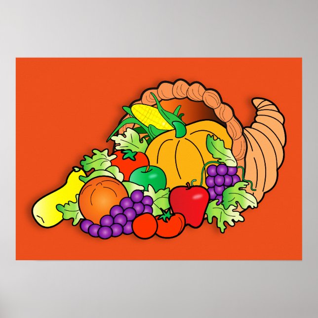 Poster Cornucopia ! (Devant)