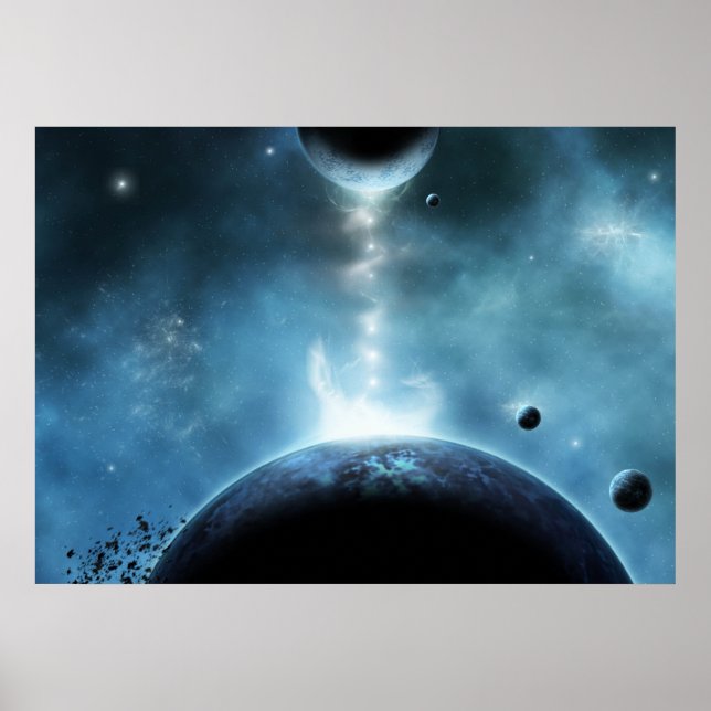 Poster Corona Planet (Devant)
