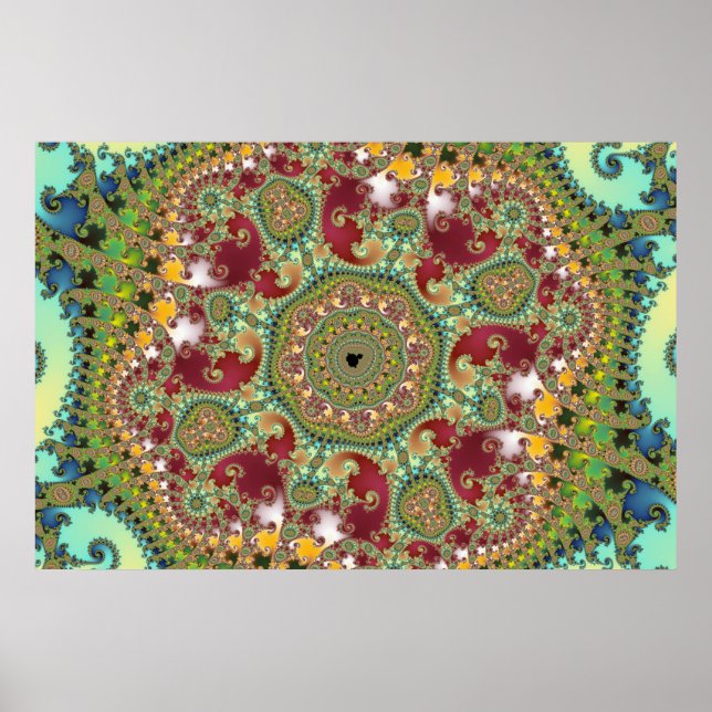 Poster Coronel - Fractal (Devant)