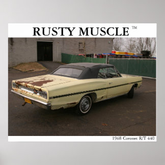 Poster Coronet R/T 1968