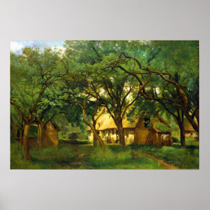 Poster Corot - La Ferme Toutain À Honfleur