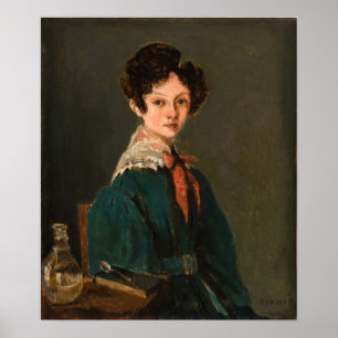 Poster Corot - Mme Lemaistre