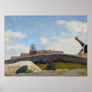 Poster Corot - Montmartre