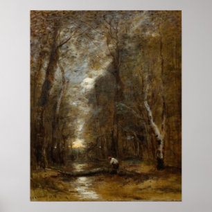 Poster Corot - Sous Bois