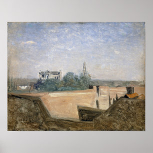 Poster Corot - The Ramparts Of Arras