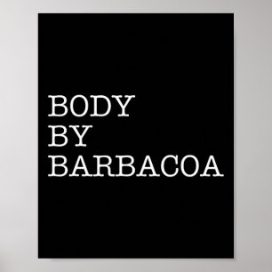 Poster Corps De Byrbycoa - Boeuf Bbq Drôle Nourriture Mex