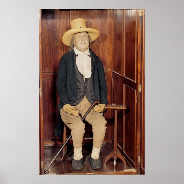 Poster Corps embaumé de Jeremy Bentham (Devant)