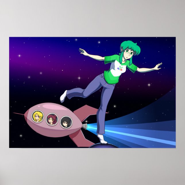 Poster Corps lumineux (Devant)