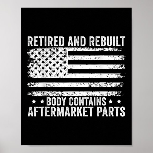 Poster Corps Retraité Et Reconstruit Contient Une Pièce A (Devant)