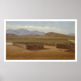 Poster Corral, Rancho Père Noël Margarita (1162)