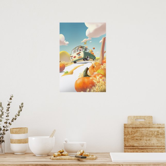 Poster Correctif citrouille (Cuisine)