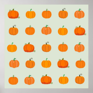 Poster Correctif citrouille