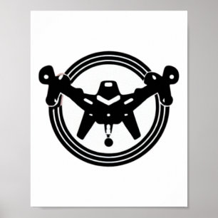 Poster Correctif d'équipe de pilote de drone Swarm Uav Rp