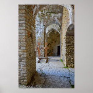 Poster Corridor du château de Rakvere, Estonie