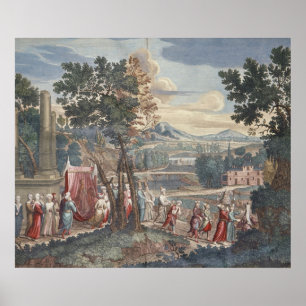 Poster Cortège turc de mariage, 1712-13