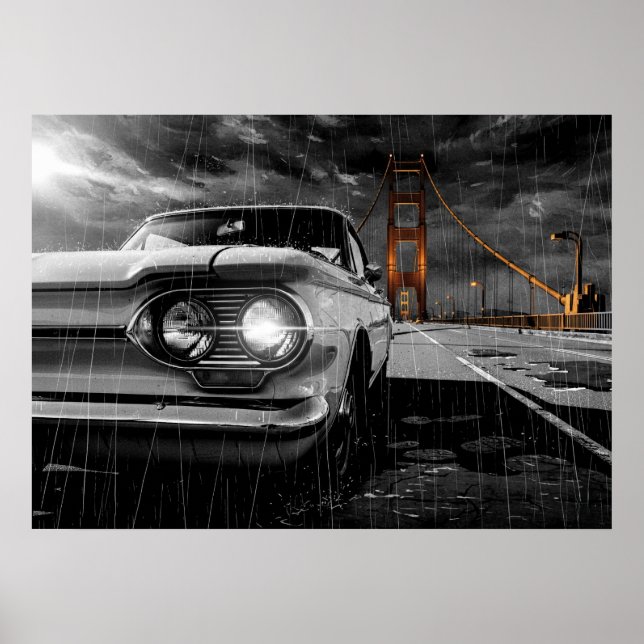 Poster Corvair Dead Souls San Francisco (Devant)