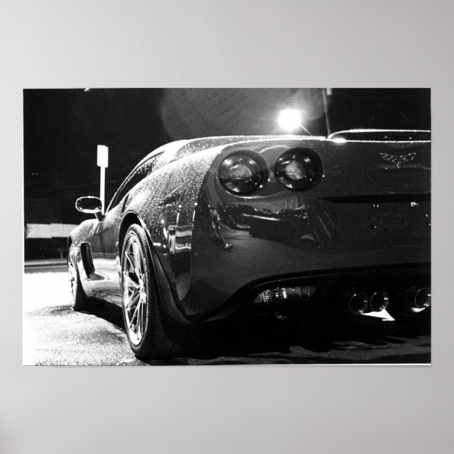 Poster Corvette (Devant)