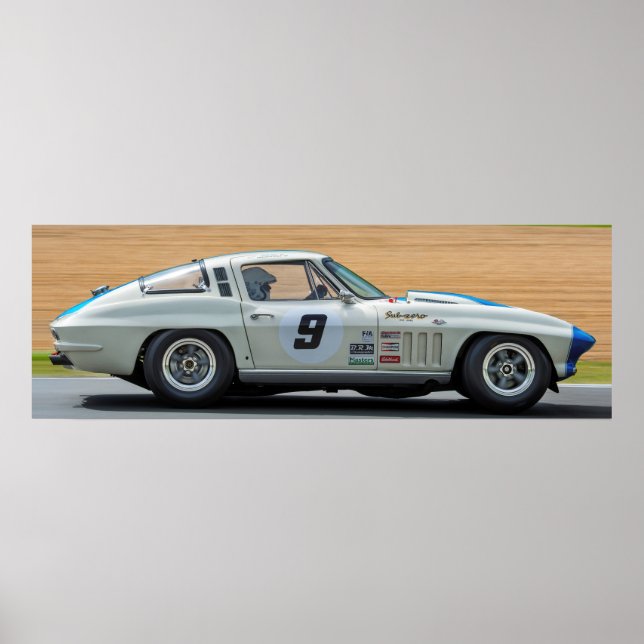 Poster Corvette (Devant)