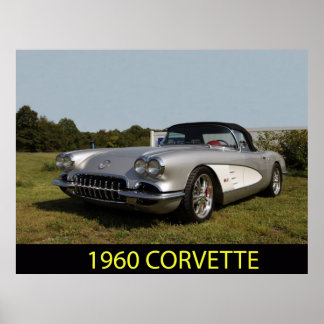 Poster Corvette 1960