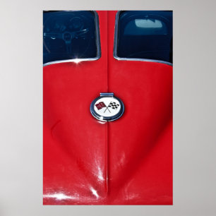 Poster Corvette 1963