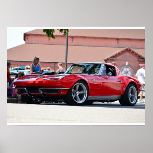 Poster Corvette 1964