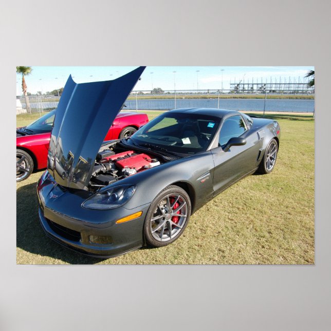 Poster Corvette Z06 (Devant)