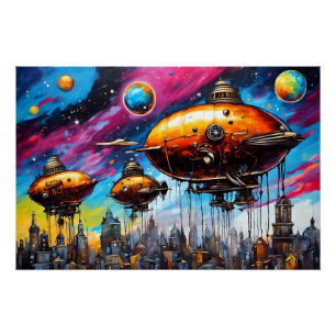 Poster Cosmic Airship