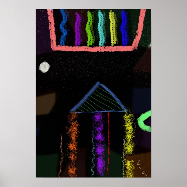 Poster Cosmic Household (Devant)