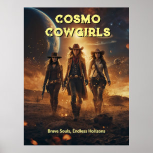 Poster Cosmo Cowgirls