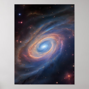 Poster Cosmos céleste