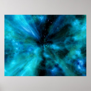 Poster Cosmos de l'univers Abstrait de l'espace