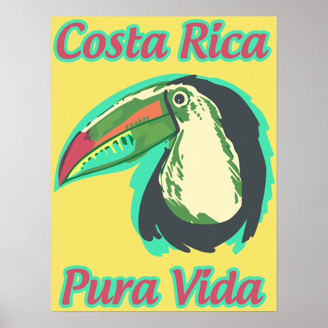 Poster Costa Rica (Devant)