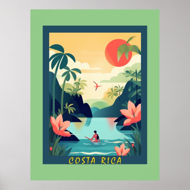 POSTER COSTA RICA #1 (Devant)