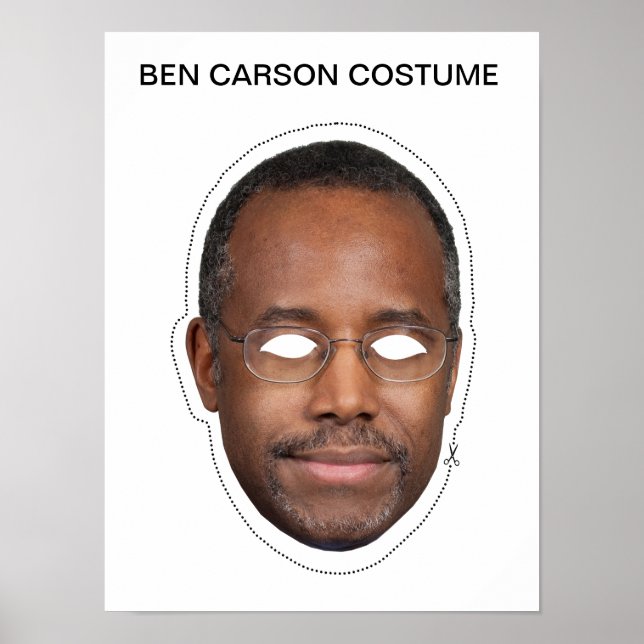 Poster Costume Ben Carson (Devant)