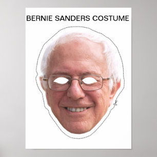 Poster Costume Bernie Sanders