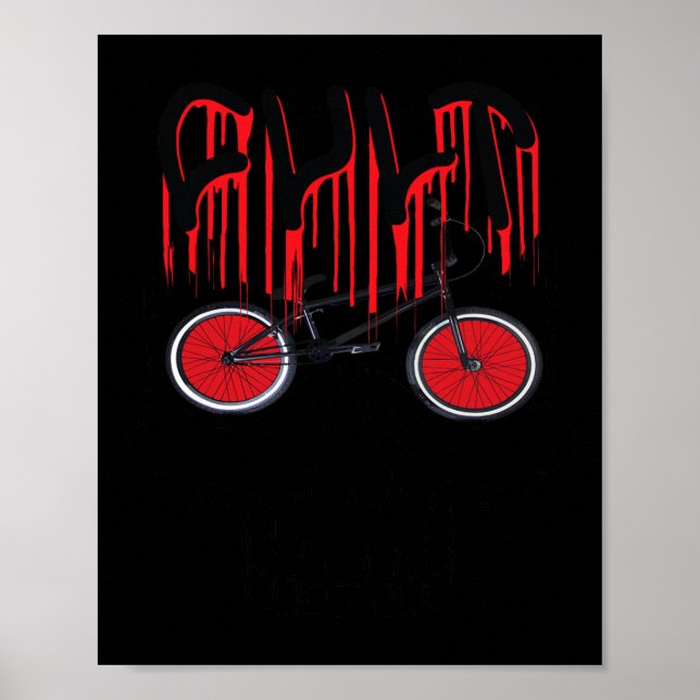 Poster Costume culte bmx Halloween (Devant)