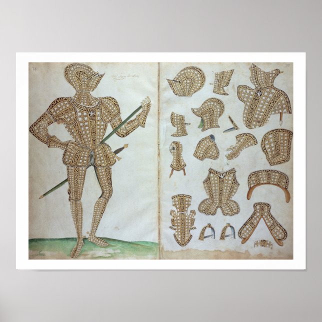 Poster Costume d'Armor pour Sir Henry Lee, de 'An Elizabe (Devant)