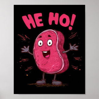 Poster Costume de boeuf He Ho pour amateurs de graphiques