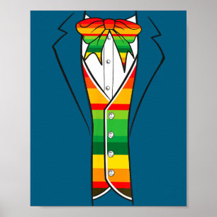 Poster Costume de charro cinq mai mexicain mariachi