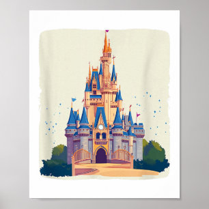 Poster Costume de château de royaume magique cool pour ga