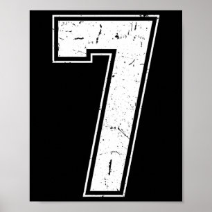 Poster Costume de déguisement numéro 7 67 Costume de détr