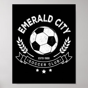 Poster Costume de foot de la Cité d'Émeraude du Magicien