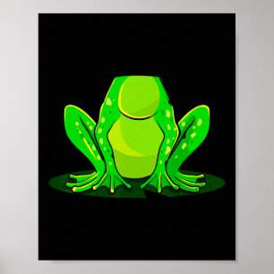 Poster Costume de grenouille Halloween Green Toad Kids Ho